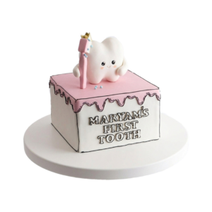 First tooth cake