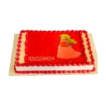 Super Mario Princess Photo Cake