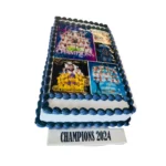 Football Champions Photo Cake