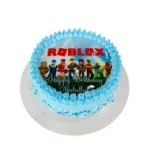 Roblox Round Photo Cake