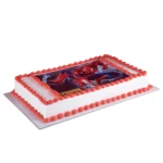 Spiderman Photo Cake