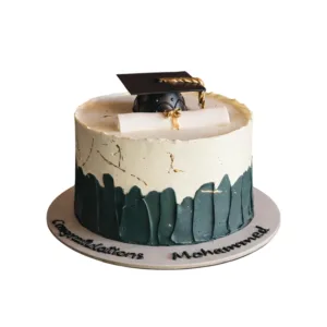 Classic Graduation Cake