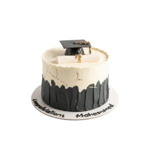 Classic Graduation Cake