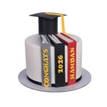 Graduation Books Cake