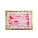 Pink Exotic Rectangle Cake