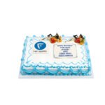 Custom Brand Logo Cake 1