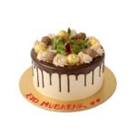 Choco Drip Eid Cake