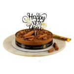 Galaxy Ripple New Year Cake