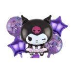 Kuromi Helium Foil Balloons - 5 pcs