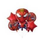 Spider-Man Helium Balloon Set – 5 pcs