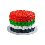 UAE Rose Swirl Elegance Cake