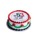 UAE Flag Color Vintage Cake