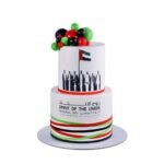 Two-Tier UAE Spirit of Union National Day Cake