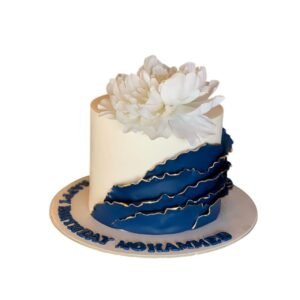 Ocean BLoom Cake