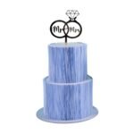 Luxury Midnight Blue Wedding Cake