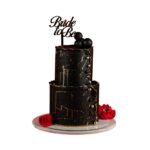 Midnight Luxe Bride To Be Cake