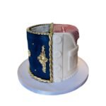 Couple Costumes Wedding Cake