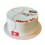 Heart Path Welcome Back Cake