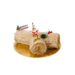 Festive Choco Cream Yule Log Xmas Cake