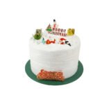 Winter Season Greetings Festive Cake