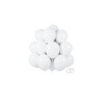 White Helium Balloons