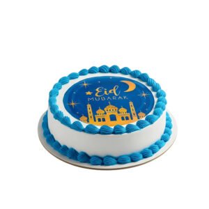Eid Mubarak Photo Cake
