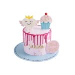 First Tooth Pink Theme Cake