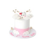 First Tooth Pink Cake