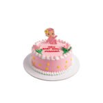 Luxury Floral New Beginnings Baby Cake
