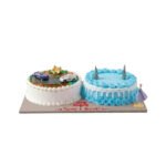 Twins Birthday Toy Cake
