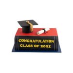 Classic Graduation Cake 16