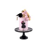 Luxury Pink Lady Graduation Cake