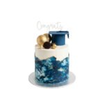 Blue Marble Design Grad Cake