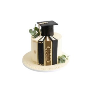 Books Design Graduation Cake