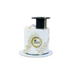 Classic Floral Graduation Cake