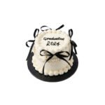 Classic Ribbon Grad Cake