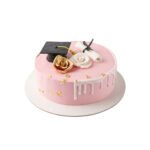 Pink Joy Graduation Cake