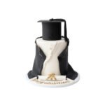 Luxury Graduation Gown Cake
