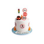 Vroom Vroom Victory License Cake