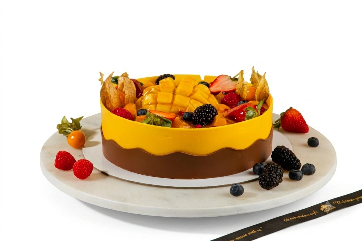 mango q Mango Mousse Cake - Image 1