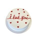 I Love You Mini Cake