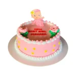New Born Baby Girl Cake
