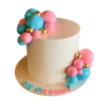 He or She Gender Reveal Cake