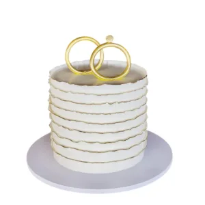 Engagement Rings Cake