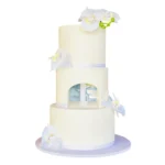 Luxury White Wedding Celebration Cake