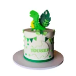 Green Dinasour Cake