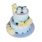 New Born Baby Boy Welcoming Cake
