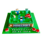 Minecraft Sqaure Shape Cake