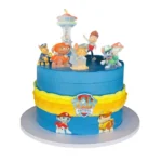 Paw Petrol Blue Cream Cake
