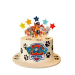 Paw Petrol White Cream Cake